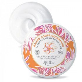 Marilou - Baume corps gourmand bio à l'huile de Monoï de Tahiti AO 150ml 