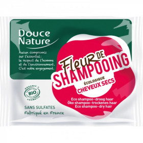Douce nature - Fleur de shampoing cheveux secs bio
