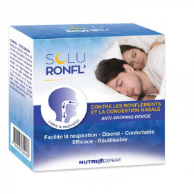 Soluronfl 4 embouts Nasal Anti-ronflements