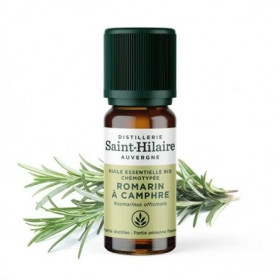 Huile Essentielle de Romarin Camphré Bio 10 ml