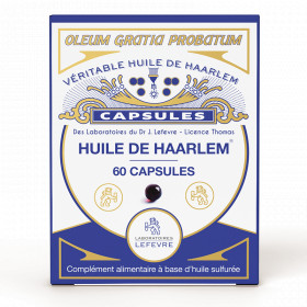 Véritable Huile de Haarlem - 60 capsules