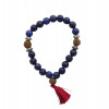 Bracelet Mala en Lapis Lazuli et Rudraksha